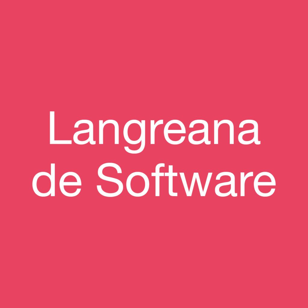 Langreana de Software Basico Estudio naming