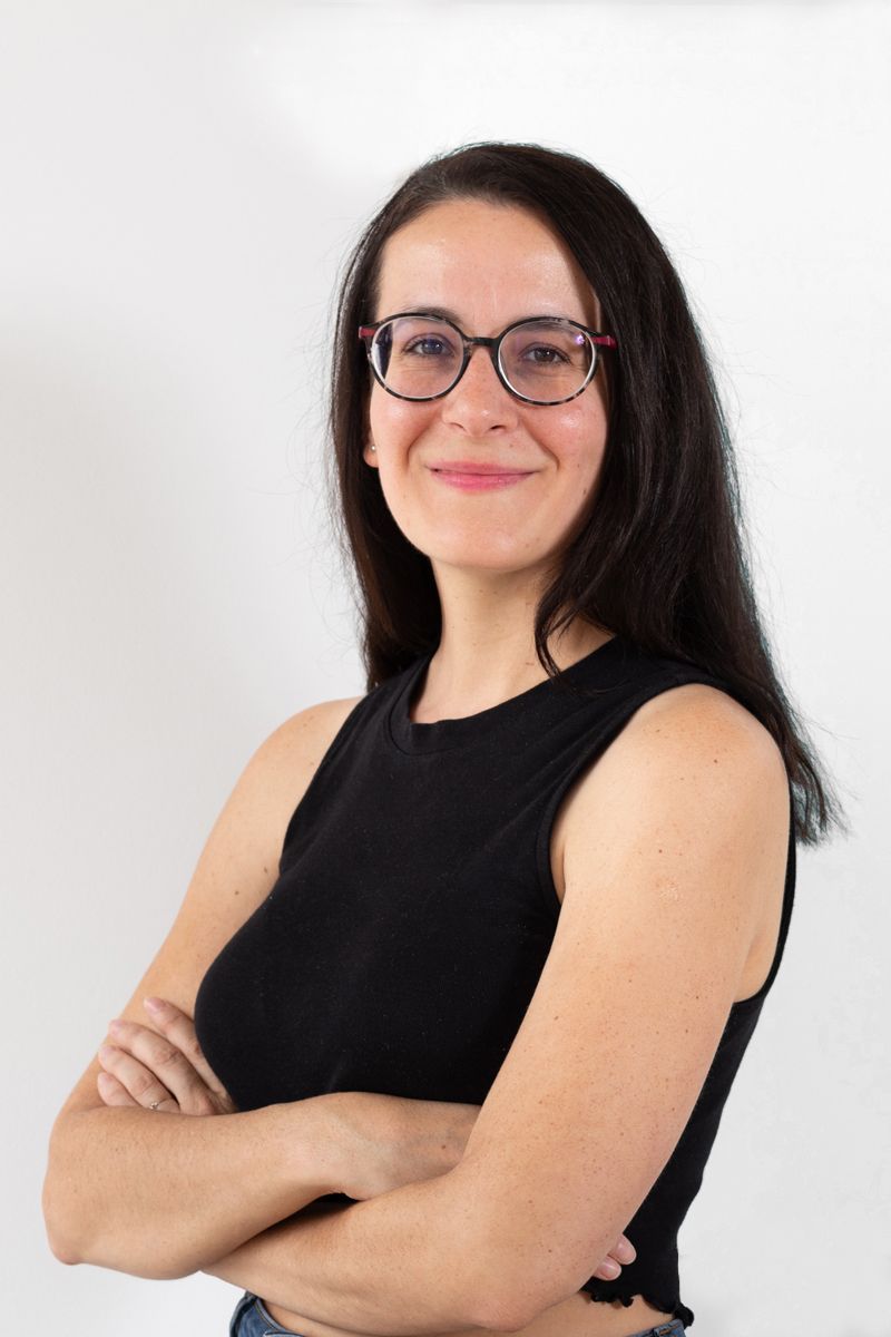 Fotografía de Cristina Canga, en el equipo de Básico somos diseñadores/as