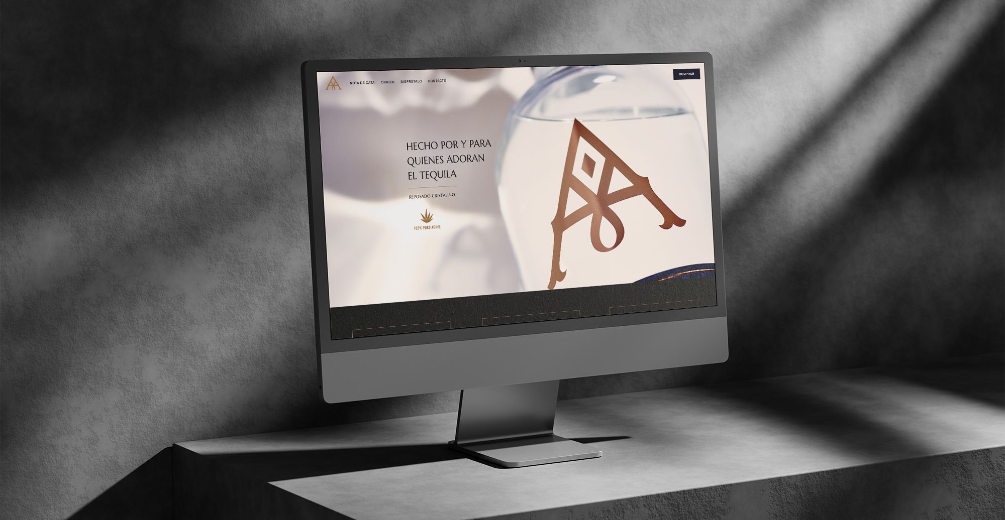 Amantes de lo ajeno tequila. Diseño web