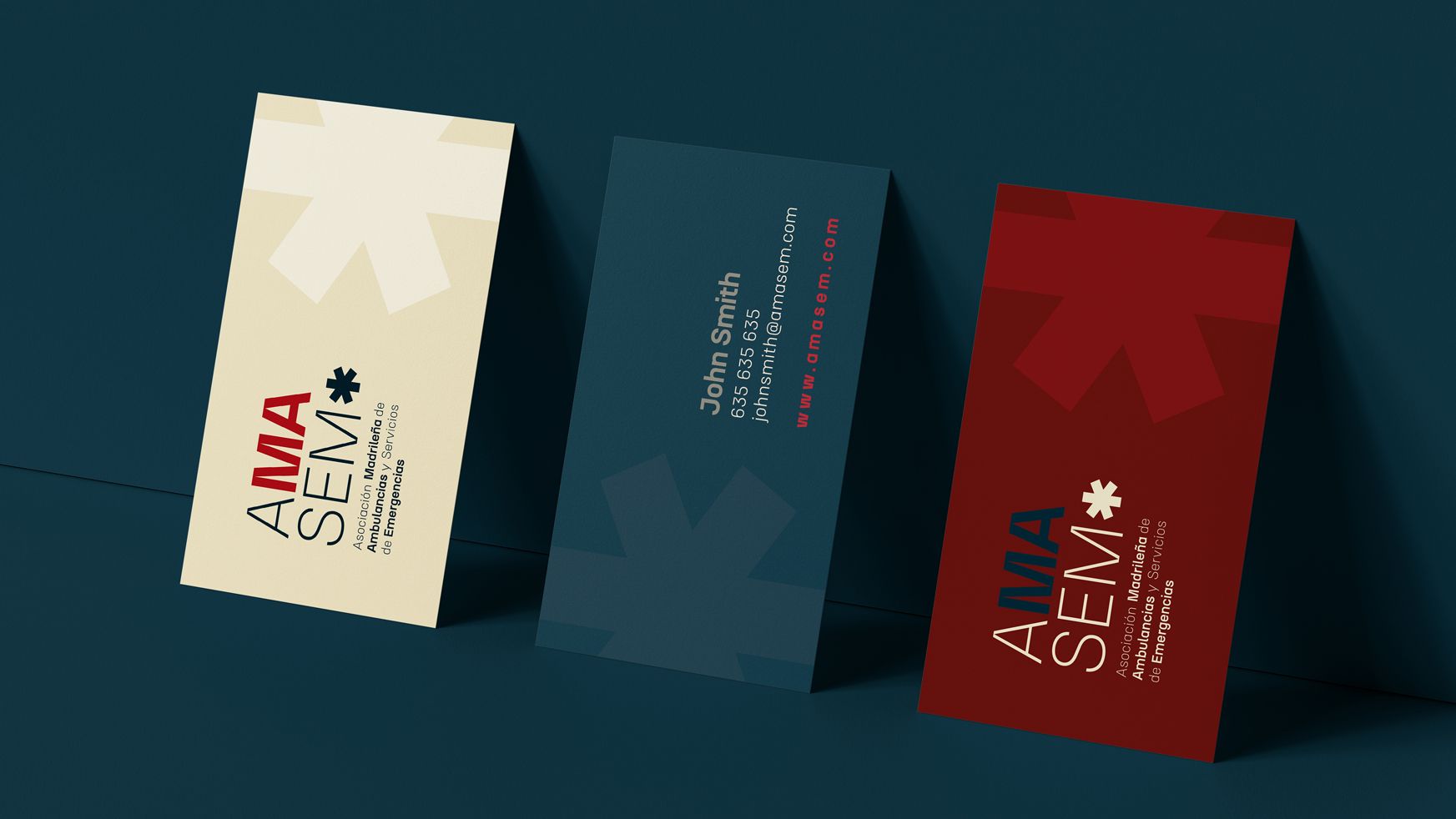 AMASEM tarjetas de visita